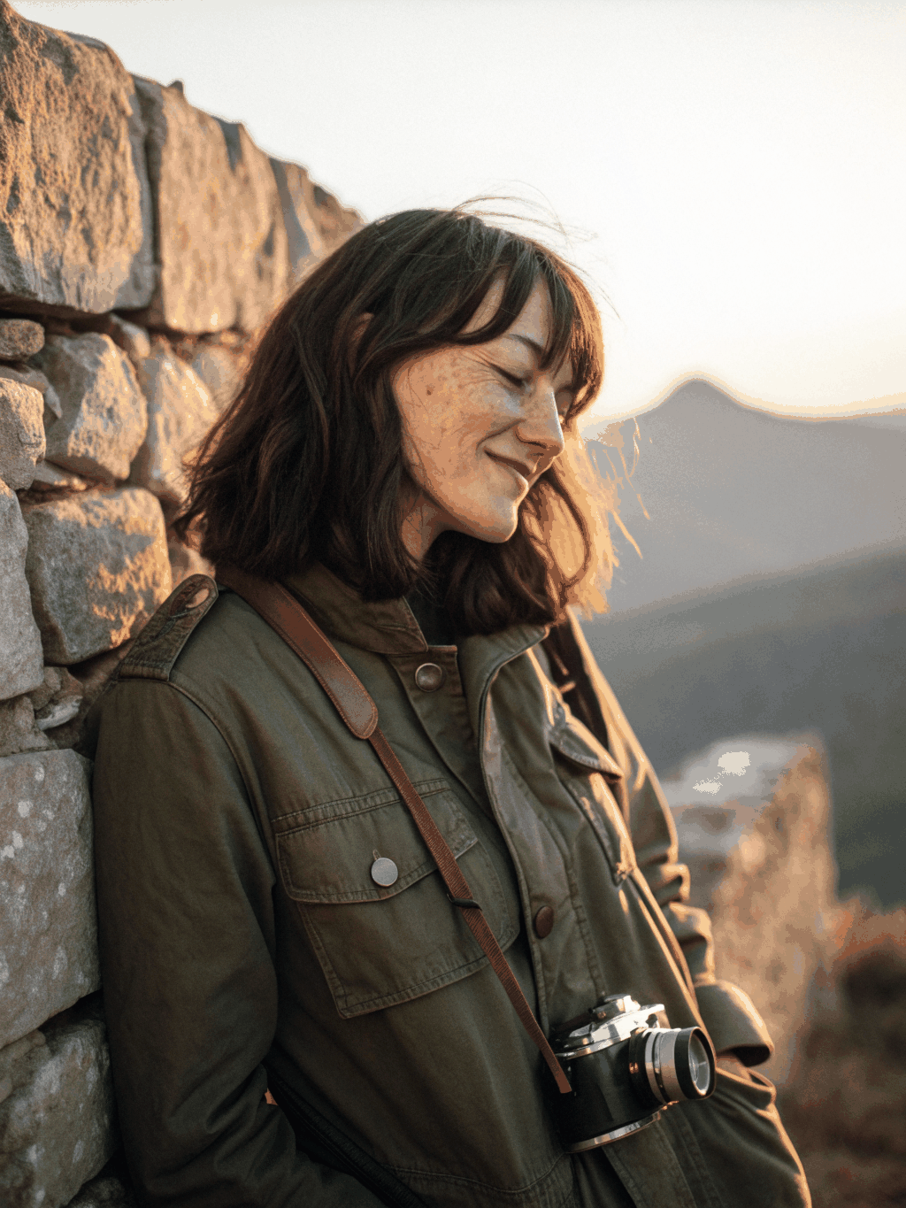 Elena Rossi, artist on the Camino Francés